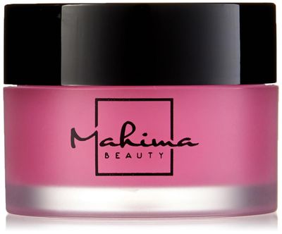 Mahima Beauty Rose Lip Mask formulated without gluten, parabens, phthalates, sulfates, or GMO. 0.38 oz.