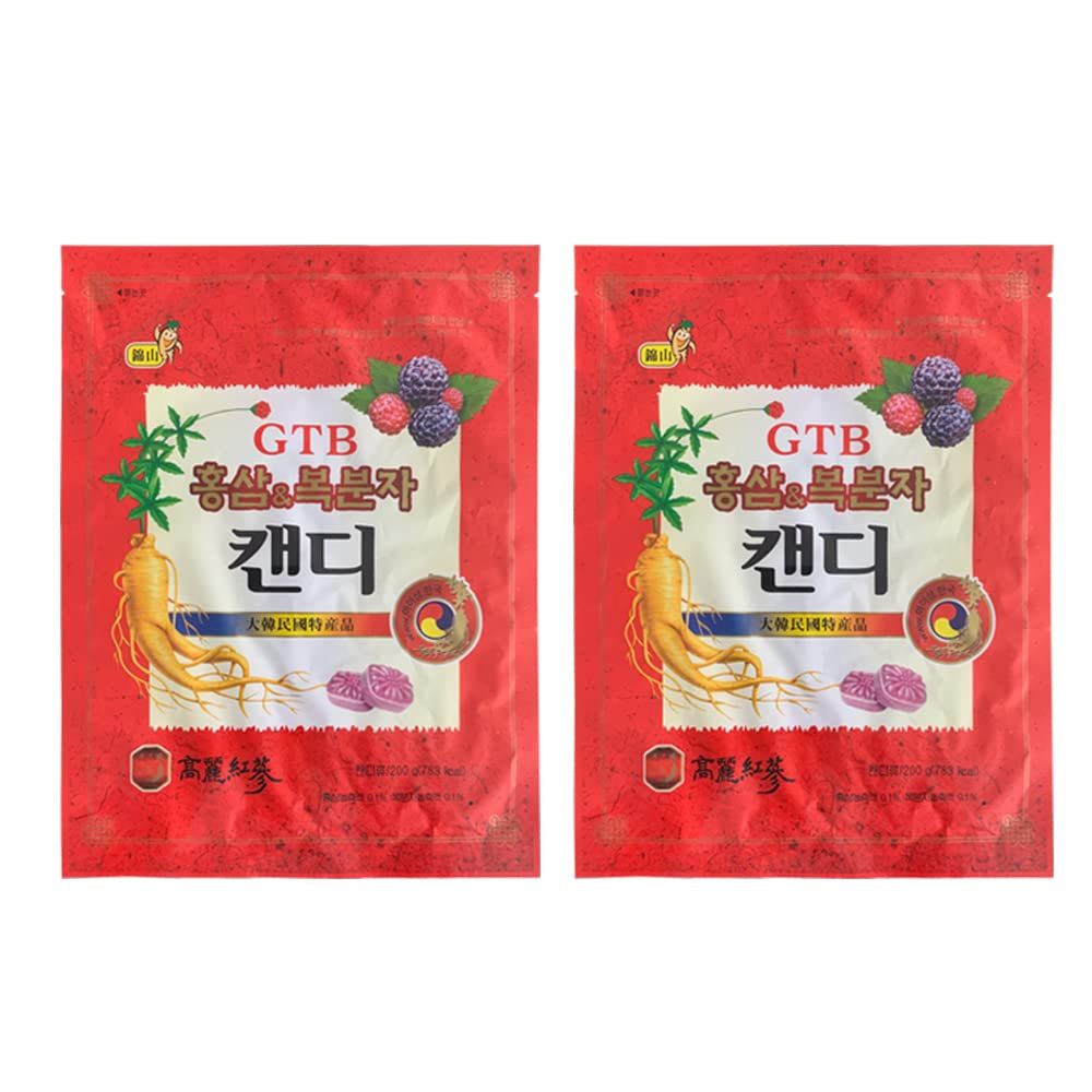 Korean Red Ginseng &amp; Raspberry Sweetie Candy product from Korea Flavor (2)