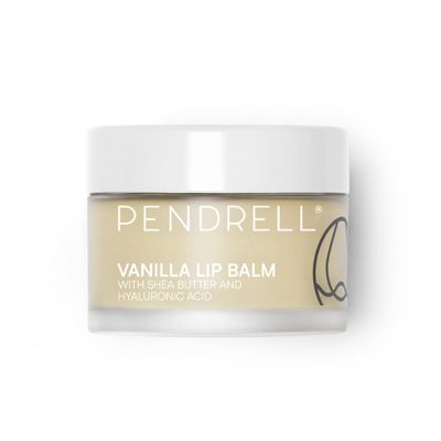 PENDRELL Lip Balm and Lip Mask (Vanilla) | Hydrating Lip Balm for Women with Hyaluronic Acid, Shea Butter &amp; Vitamin E | 1 Oz (30g)