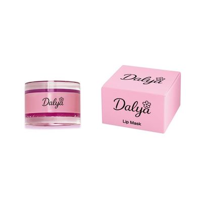 Dalya 2-in-1 Lip Scrub &amp; Moisturizing Lip Mask - Pink Lip Care Set - Natural Hydration &amp; Exfoliation for Dry Lips