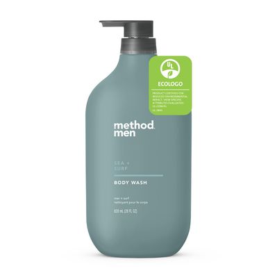 Method Body Wash, Sea Surf, Paraben and Phthalate Free, Biodegradable Formula, 28 oz, (Pack of 1)
