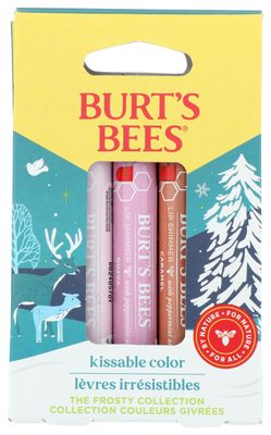 BURTS BEES Kissable Color Lip Shimmer Frosty Gift, 1 EA
