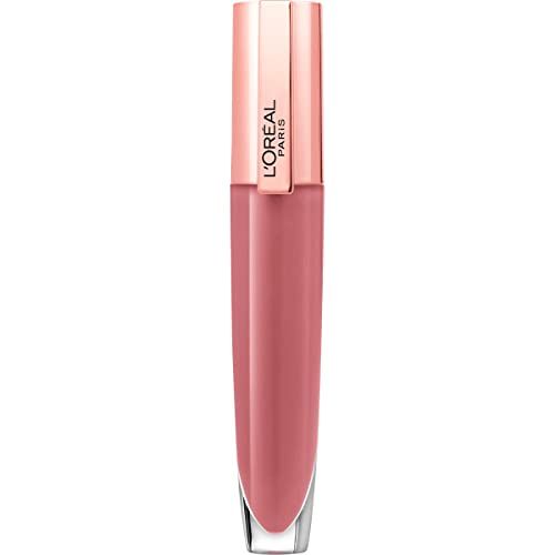 L&#39;Oreal Paris Glow Paradise Hydrating Tinted Lip Balm-in-Gloss with Pomegranate Extract &amp; Hyaluronic Acid, Ultra-Gentle, Non-Sticky Formula, Feathery Fleur, 0.23 Fl Oz