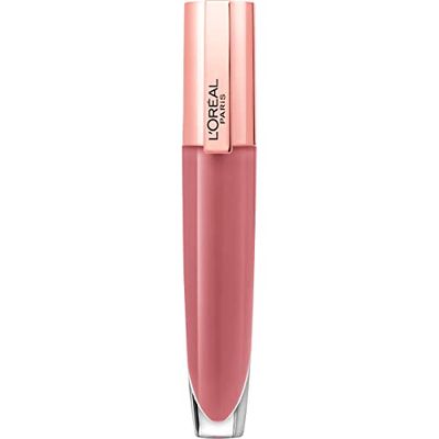 L&#39;Oreal Paris Glow Paradise Hydrating Tinted Lip Balm-in-Gloss with Pomegranate Extract &amp; Hyaluronic Acid, Ultra-Gentle, Non-Sticky Formula, Feathery Fleur, 0.23 Fl Oz