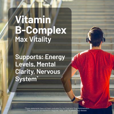 NatureWise Vitamin B Complex for Women and Men - with Folic Acid Biotin B1 B2 B3 B6 B12 - Support Cellular Energy & Mental Clarity - Gluten & Dairy Free, Non-GMO - 150 Softgels5-Month Supply