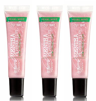 Bath &amp; Body Works C.O. Bigelow Mentha 3 Pack Shimmer Tint Pearl Mint 1647