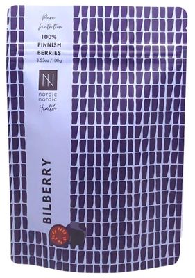 NordicNordic Bilberry Powder, Powerful Antioxidant Superfood (100 Gram)