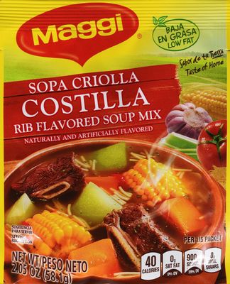 MAGGI Rib Flavored Soup Mix 2.05 oz. Packet