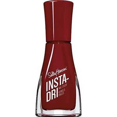 Sally Hansen Insta-Dri, Cinna-Snap, Quick Dry, Long Lasting, Opaque, Shiny Red Nail Polish
