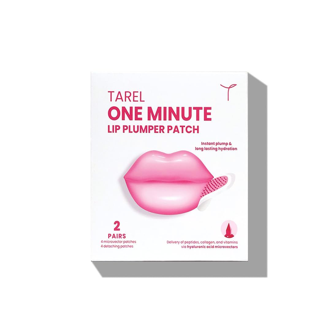 One Minute Lip Plumper Patch - Instant Lip Hydration Patch with Hyaluronic Acid &amp; Collagen Microvector from Tarel Laboratory