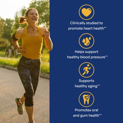 Puritan's Pride Coenzyme CoQ10 400mg, Dietary Supplement for Heart Health, Blood Pressure, Oral Gum Health, and Healthy Aging Support, 120 Day Supply, Rapid Release Softgels