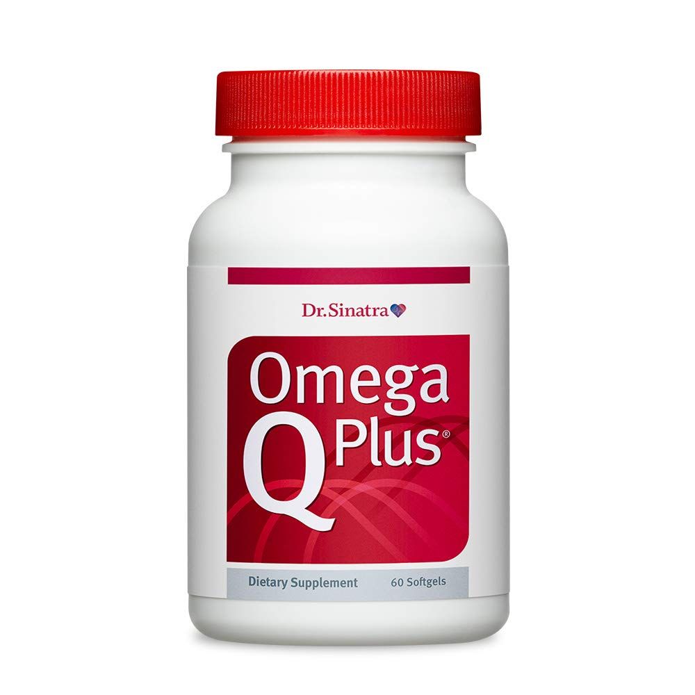 Dr. Sinatra Omega Q Plus- Omega-3 and CoQ10 Supplement Delivers Everyday Heart Health Support with 50 mg of CoQ10 and Provides Antioxidant Power (60 softgels)
