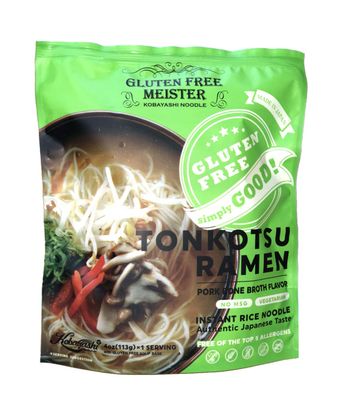 Gluten Free Meister Japanese Tonkotsu Ramen 6pk (Vegetarian)