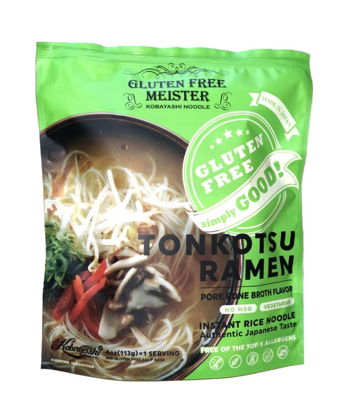 Gluten Free Meister Japanese Tonkotsu Ramen 6pk (Vegetarian)