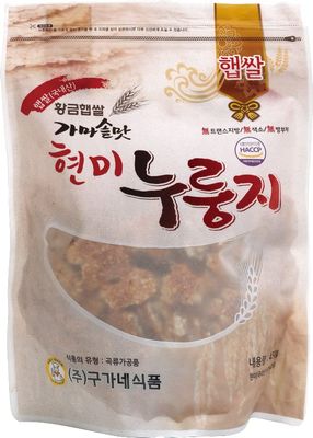 Gugane Foods Korean Cauldron Nurungji Crispy Rice Crust/Cracker/Snack/Meal 450g (3 flavors)