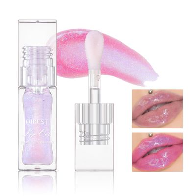 Sulily Magic Color Changing Lip Oil,2024 New Glitter Moisturizing Lip Glow Oil,Long Lasting Nourishing Plumping Glimmer Glow Lipstick,Non-sticky Fresh Nourishing Transparent Lip Care