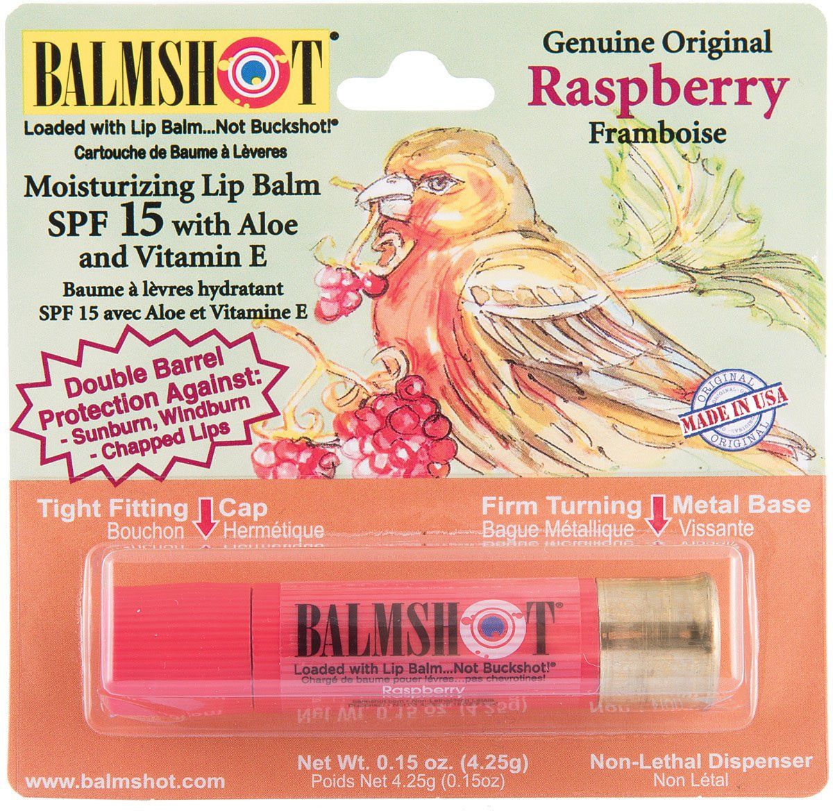 Balmshot Lip Balm Raspberry