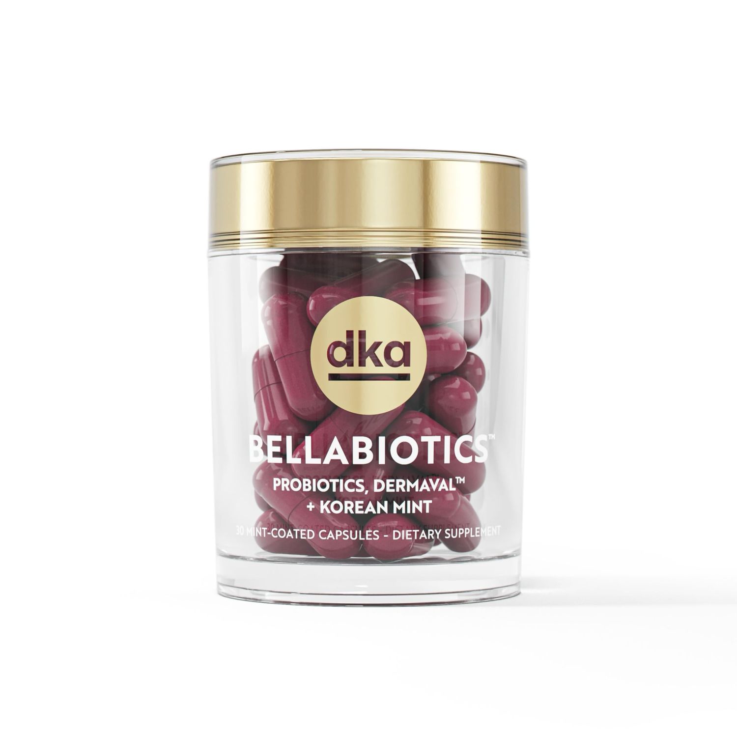 Dr. Kellyann Bellabiotics Probiotic Capsules for Digestion &amp; Skin Health (30 Capsules) - Supports Gut &amp; Skin Health