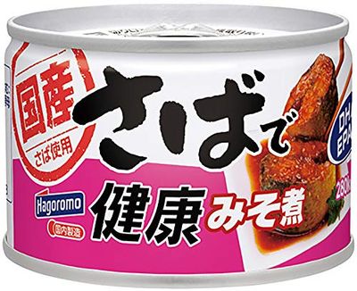 Hagoromo Mackerel healthy miso-boiled 160g (1436) x 6 miso-boiled