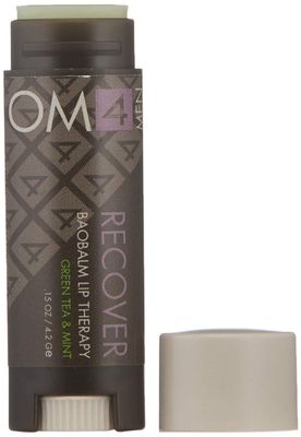 Organic Male OM4 Encore RECOVER: Bao-Balm Lip Therapy - Soothe and Hydrate Chapped, Dry Lips, Unisex, Men, Women