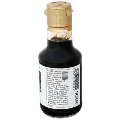 Yamaroku Shoyu Pure Artisan Dark Sweet Japanese Premium Gourmet Barrel Aged 4 Year Soy Sauce "Tsuru Bisiho", 5oz (148ml), (Pack of 2 Bottles)