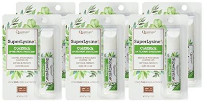 Quantum Research Coldstick,Super Lysine, 0.17 Ounce (Pack of 6)