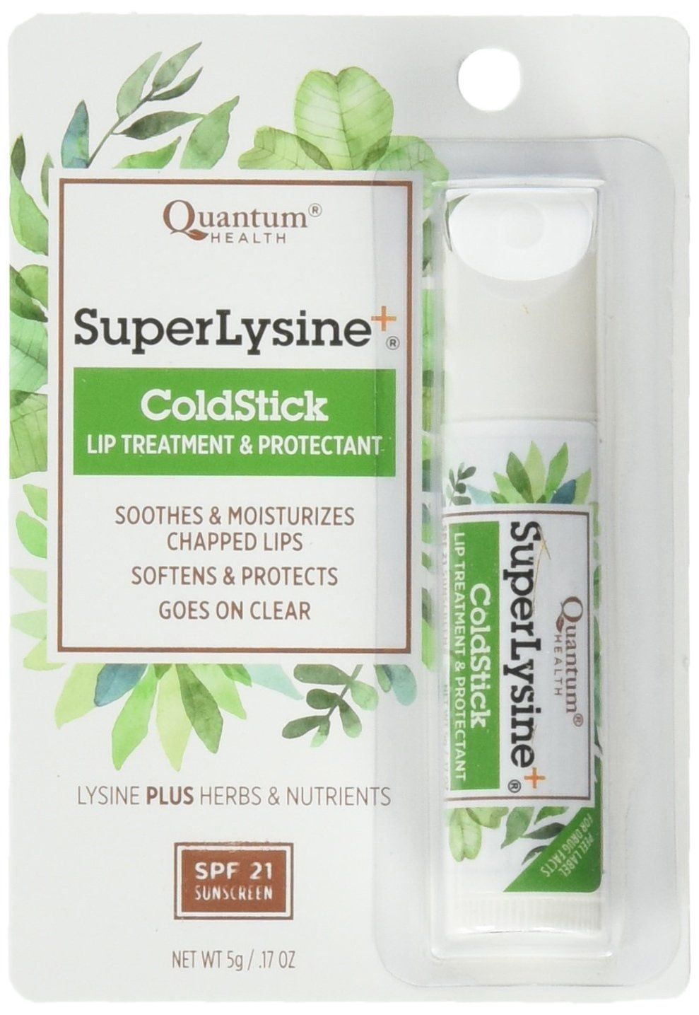 Quantum Research Coldstick,Super Lysine, 0.17 Ounce (Pack of 6)