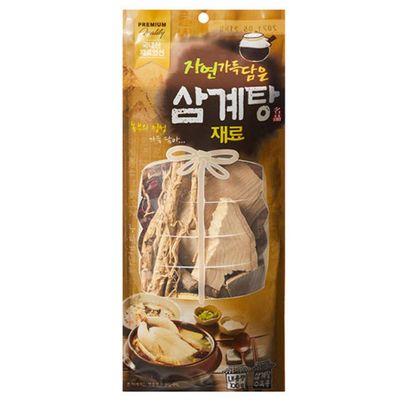 Korean Samgyetang Herb Kit Chicken Stew Soup Ingredients 3.52oz / 100g (Whole Mixed Herbs)