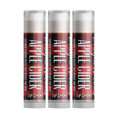 Delight Naturals Apple Cider Lip Balm - Three Pack