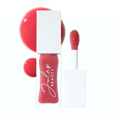 Julep So Plush Lip Oil, Hydrating Lip Treatment, Sheer Color &amp; High-Shine Finish, Infused With Jojoba Oils, Apricot and Avocado, Vegan &amp; Cruelty-free, Rosy Glow