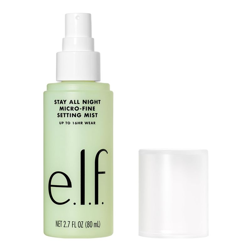 e.l.f. Stay All Night Micro-Fine Setting Mist, Hydrating &amp; Refreshing Makeup Setting Spray For 16HR Wear-time, Vegan &amp; Cruelty-Free, 2.7 Fl Oz