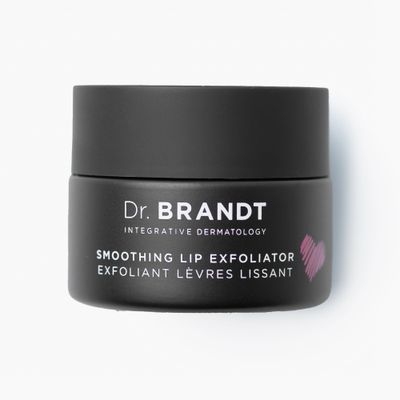 Dr. Brandt Microdermabrasion Smoothing Lip Exfoliator - Polishes &amp; Conditions Dry, Flaky Lips to Renew Skin Prepare for Color Application - 0.35 oz