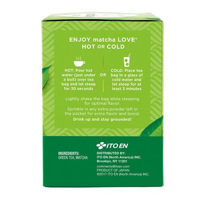 Matcha Love Japanese Matcha Green Tea, 10 Premium Tea Bags (Pack of 6)