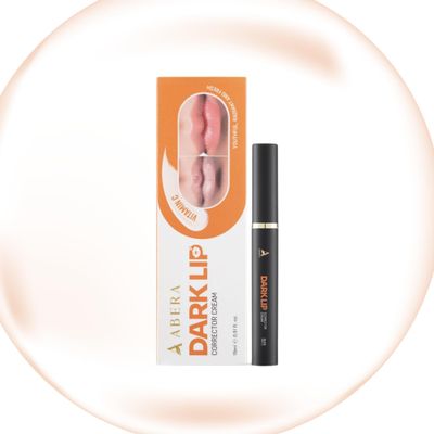 ABERA Dark Lips Corrector Cream, Lip Lightening For Dark Lips For Men &amp; Women, Fordyce Spot Remover, Moisturizing Lip Plumper with Shea Butter, 0.51 Fl Oz