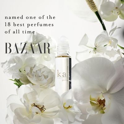 kai Perfume Oil - Gardenia Wrapped In Exotic White Flowers - Perfume Roll-One Oil 1/8 oz.