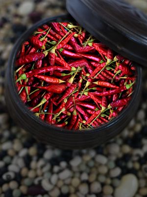 McCabe Organic Sun-Dried Red Chili Pepper - Dried Japanese Variety Chili Peppers | Rich with Vitamin D & Minerals | USDA and CCOF Certified | Product of USA | 50g (Japanese Pepper/Yatsufusa Variety)
