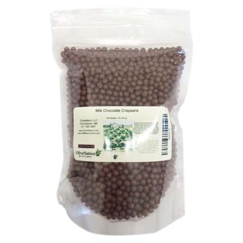 Mona Lisa Milk Chocolate Edible Crispearl Decorations from OliveNation, Elegant &amp; Delicious Topping &amp; Inclusion - 1 pound