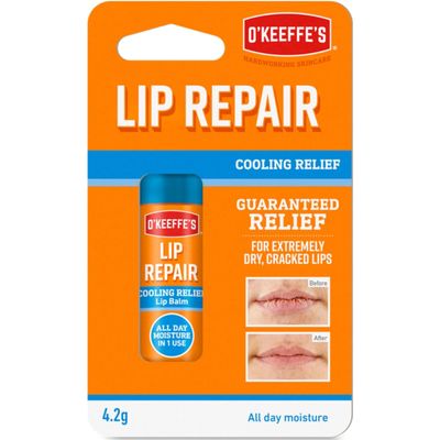 O&#39;Keeffe&#39;s Lip Repair, All-Day Moisture, Cooling Relief Lip Balm - 3 Pack