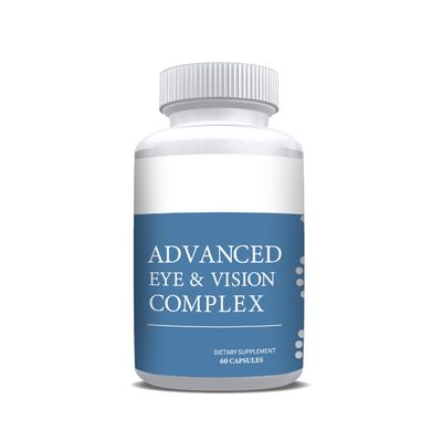1 Complete Research Vision Formula Advanced Eye Health Vitamin &amp; Mineral Supplements for Adults w/Bilberry, Lutein, Zeaxanthin, Lycopene, Resveratrol | Supports Eye Strain, Dry Eyes 60 Capsules