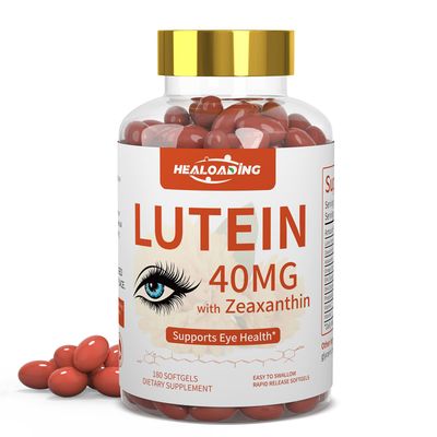 HEALOADING Lutein and Zeaxanthin Supplement Softgels: Eye Vitamins and Supplements with Vitamins C, E, Omega 3, Lutein &amp; Zeaxanthin for Improving Vision and Relieving Eye Fatigue