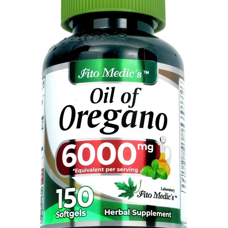 FITO MEDIC'S Oil of Oregano Capsules | High Absorption Oregano Oil Softgels | Oil of Oregano |Herbal Supplement 150 Count
