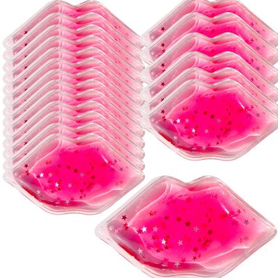 Soulagers lips Ice Pack, Lip Shape Gel Pack for Filler After Care, Reusable Shaped Pads, Pain Relief and Eye Relax, Anti-Aging Care Pad Reduce Swelling of Lips(30 pcs)