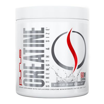 Purus Labs Foundation Series Creatine Powder | 100 Ultra Pure Micronized Creatine for Strength, Mass, Power, Recovery | 60 Servings (Unflavored)