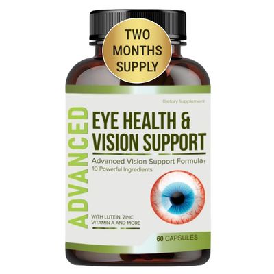 NutraPro Eye Health &amp; Vision Support-Eye Supplements for Adults with Lutein Eye Vitamins for Macular Health, Eye Vision, Eye Strain, and Fatigue.with Zinc and Vitamin A to Support Sharp Vision.