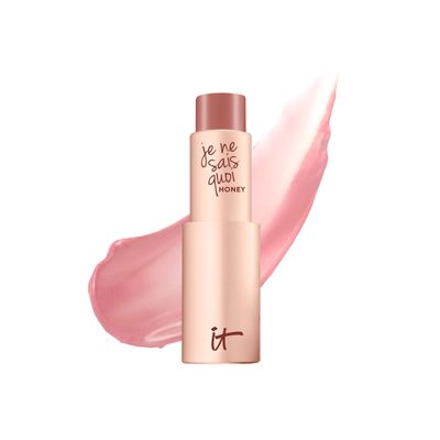 IT Cosmetics Je Ne Sais Quoi Lip Treatment - Anti-Aging Lip Balm - Reacts with Your Lips to Create a Customized Color - With Essential Oils &amp; Antioxidants - 0.11 oz (Honey)