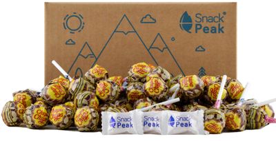 Lollipop Snack Peak Gift Box 2 lb (Choco Vanilla (Approx 70 pops))