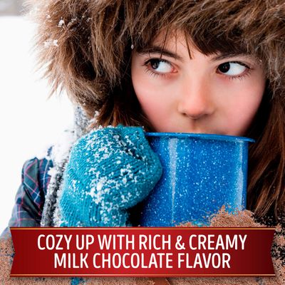 Swiss Miss Milk Chocolate Flavor Hot Cocoa Mix, 1.38 oz. 8-Count (Pack of 12)