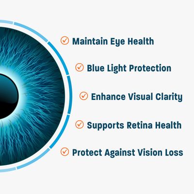Vision Protection AREDS 2 Eye Vitamin &amp; Mineral Supplement for Ocular Health, Lutemax 2020 with Natural Eye Institute AREDS 2 Study Ingredients Lutein, Vitamin C, &amp; Zeaxanthin, 120 Mini Softgels