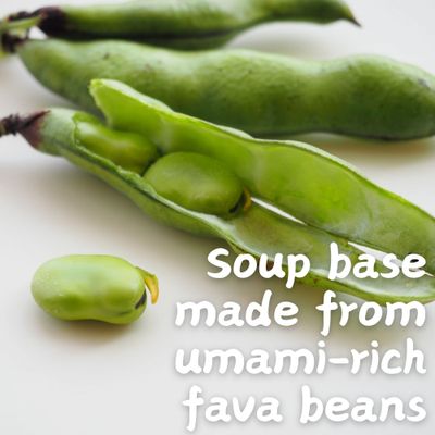 Takara Shokuhin Gluten-Free Soup Base, Fave Bean Mentsuyu, Broad Bean Sauce, Tsuyu for Noodles, Dipping Sauce, Multipurpose Japanese Seasoning 300ml (10.14 fl oz)