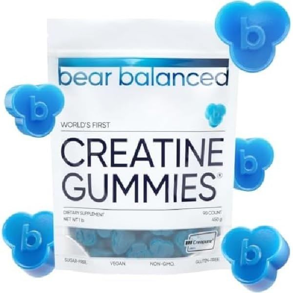 Bear Balanced, Creatine Gummies, 90 Count